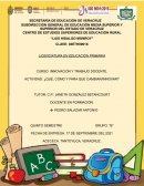 Actividad: ¿Qué, cómo y para que cambiar/innovar?