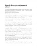 Tipos de desempleo y cómo puede afectar