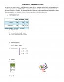 PROBLEMAS DE PROGRAMACION LINEAL