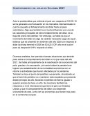Comportamiento del dólar en Colombia 2021