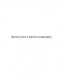 Renta Fija y Variable