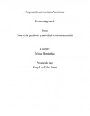 Entorno de pandemia y actividad económica mundial