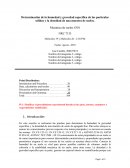 Determinación de la humedad y gravedad específica de las partículas sólidas y la densidad de una muestra de suelos