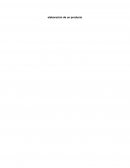 Elaboracion de un producto