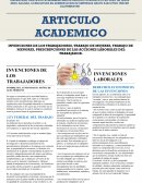 Articulo académico derecho laboral