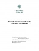 Desarrollo humano, desarrollo local y capacidades en el individuo