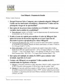 Caso Milagrol – Preguntas de Estudio