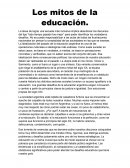 Mitos de la educación
