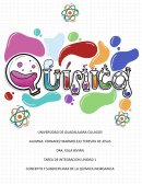 CONCEPTO Y SUBDISCIPLINAS DE LA QUIMICA INORGANICA