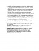 CARACTERISTICAS DEL MERCADO