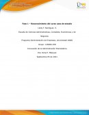 Fase 1 – Reconocimiento del curso caso de estudio