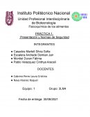Fisicoquímica de los alimentos PRÁCTICA 1