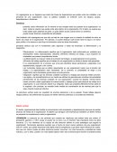 Negocios. Un organigrama