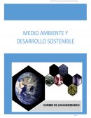 Medio Ambiente y Desarrollo Sostenible