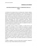 AUDITORÍAS INTERNAS DE CALIDAD Y LA IMPORTANCIA PARA LAS PYMES