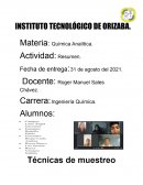 Técnicas de muestreo