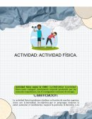 Actividad física. Beneficios