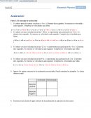 INFORME LABORATORIO ACELERACIÓN FISICA PASCO