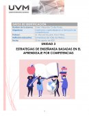 Enseñanza y aprendizaje en la formación de competencias