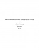 Introducción a la antropología: conceptualización e investigación asociada a esta área de estudio II