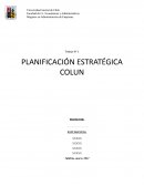 PLANIFICACIÓN ESTRATÉGICA COLUN