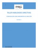 Habilidades directivas trabajo 1