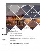 Proyecto: Puertas automáticas de centro comercial