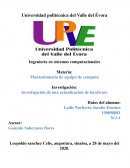 Investigación de una actualización de hardware