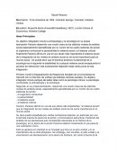 Talcott Parsons ideas Principales