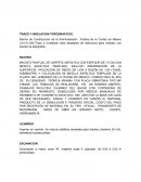 TRAZO Y NIVELACION TOPOGRAFICOS