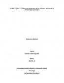 Antropología Psicológica