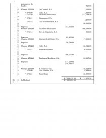 EXTRACTOS DE LOS LIBROS Y REGISTROS DE LA COMPAÑÍA ÓLEO, S.A.. Página 2