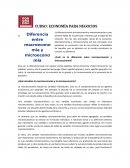 ECONOMÍA PARA NEGOCIOS