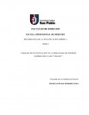 Trabajo de investigación en la modalidad de informe jurídico del caso n° 003-2017