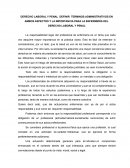 DERECHO LABORAL Y PENAL DEFINIR TERMINOS ADMINISTRATIVOS EN AMBOS ASPECTOS Y LA IMPORTANCIA PARA LA ENFERMERÍA DEL DERECHO LABORAL Y PENAL