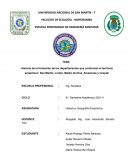 Historia de la formación de los departamentos que conforman el territorio amazónico: San Martín, Loreto, Madre de Dios, Amazonas y Ucayali