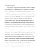 ¿Cómo ser un buen profesional?