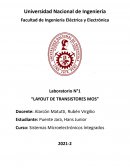 Layout de transistores MOS