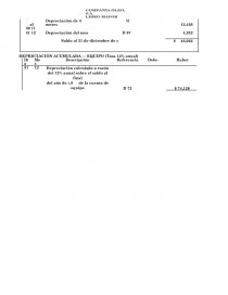 EXTRACTOS DE LOS LIBROS Y REGISTROS DE LA COMPAÑÍA ÓLEO, S.A.. Página 12