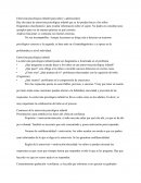 Entrevista psicológica infantil (para niños y adolescentes)