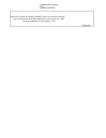 EXTRACTOS DE LOS LIBROS Y REGISTROS DE LA COMPAÑÍA ÓLEO, S.A.. Página 18