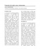 Promoción de la salud: cartas y declaraciones