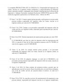 La compañía PRODUCTORA DE LA SABANA S