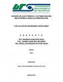 CALCULOS DE DIAGRAMAS UNIFILARES