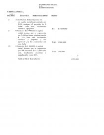 EXTRACTOS DE LOS LIBROS Y REGISTROS DE LA COMPAÑÍA ÓLEO, S.A.. Página 15