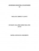 FABULA DEL CIEMPIES Y EL SAPITO.GESTION DEL CONOCIMIENTO