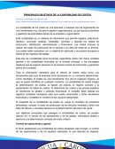 PRINCIPALES OBJETIVOS DE LA CONTABILIDAD DE COSTOS