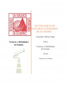 Técnicas y Habilidades de Estudio