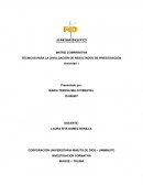 MATRIZ COMPARATIVA TÉCNICAS PARA LA DIVULGACIÓN DE RESULTADOS DE INVESTIGACIÓN