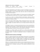 Diferencia entre ciencia y tecnología